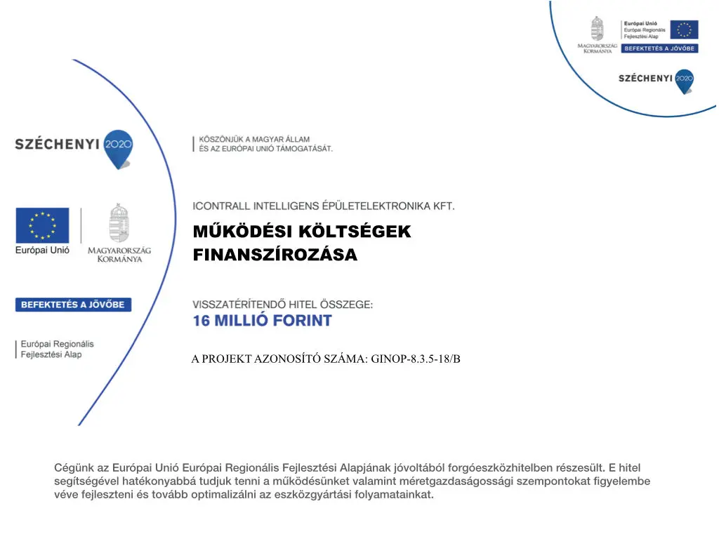 Európai Uniós Fejlesztések